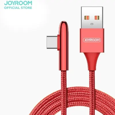 Picture of Joyroom S-M98K Bullet Shape Series Type-C Fast Charging Cable, 1.2M Type-C Cable - Red - Red