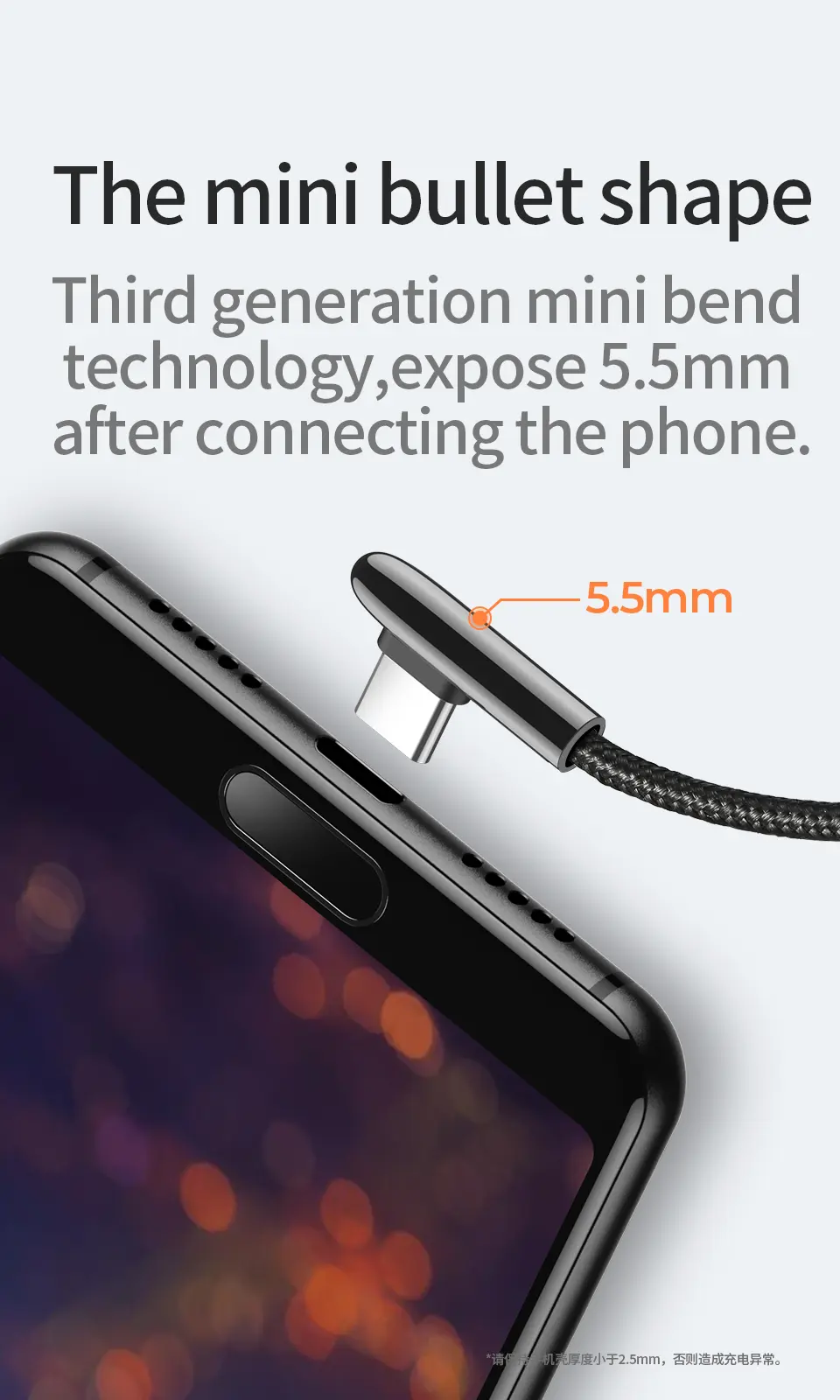 Picture of Joyroom S-M98K Bullet Shape Series Type-C Fast Charging Cable, 1.2M Type-C Cable - Red - Red