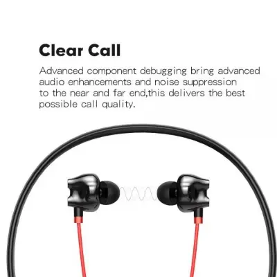 Picture of Wavefun Flex U Dual Dynamic Speaker Wireless Neckband Earphones - Black