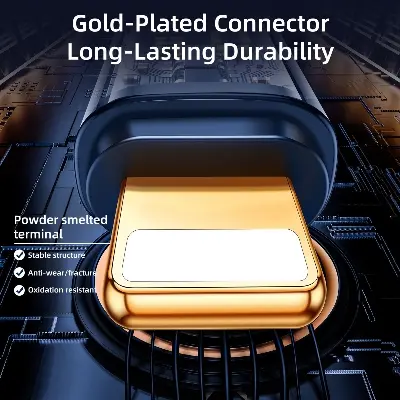 Picture of Joyroom S-1T3015A5 3.5A 3-in-1 Data Cable (USB-A to Lightning+Type-C+Micro) 1.2m-Black - Black