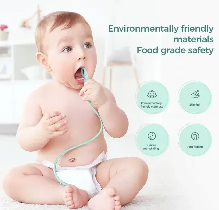 Picture of Joyroom S-1224N2 2.4A Liquid Silicone Micro USB to Type-C Charging Cable - 1.2m - Green - Green