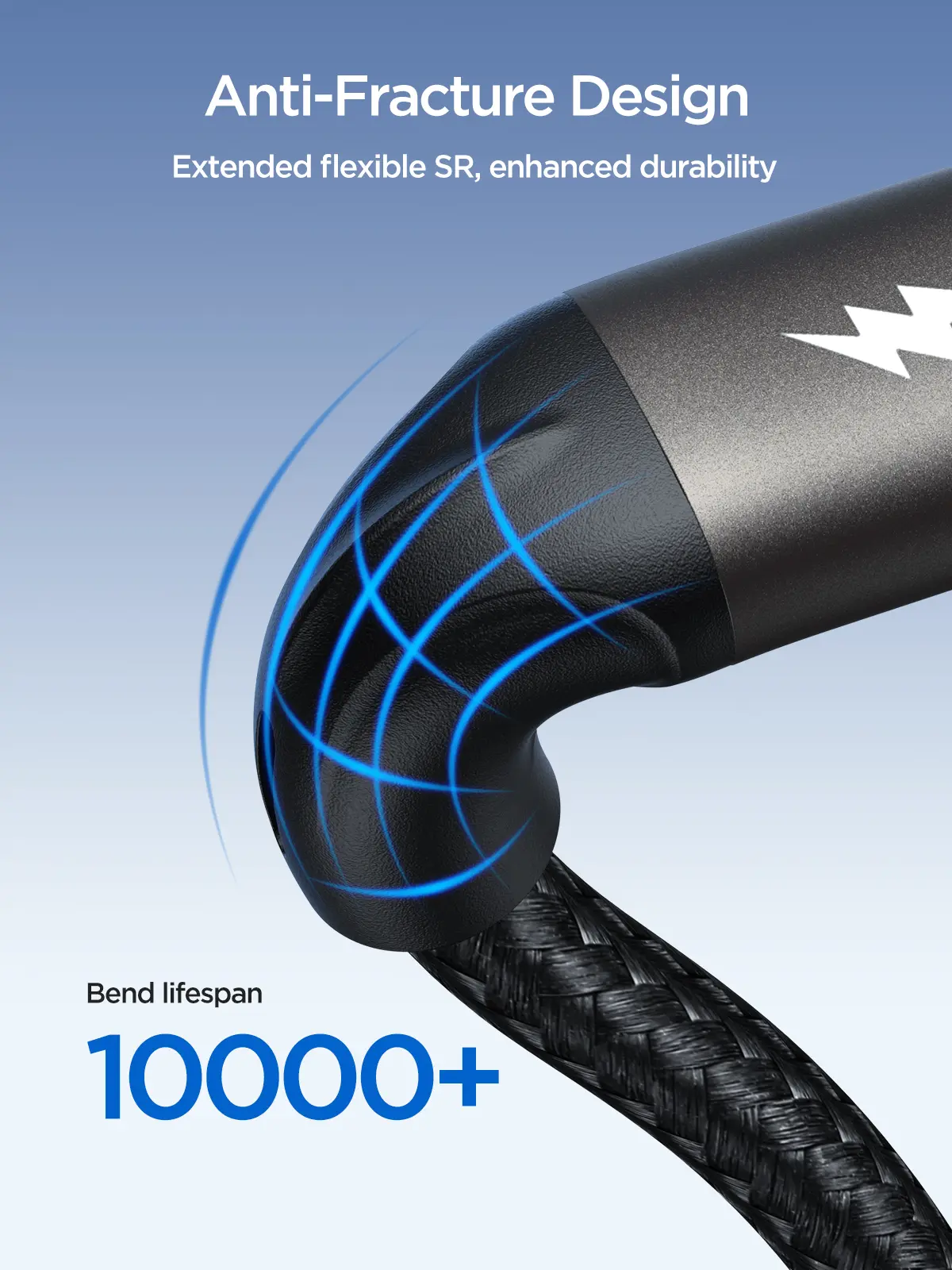 Picture of Joyroom (SA25-CL3) Light-Speed Series 30W Fast Charging Data Cable (Type-C to Lightning) 1.2m-Black - Black