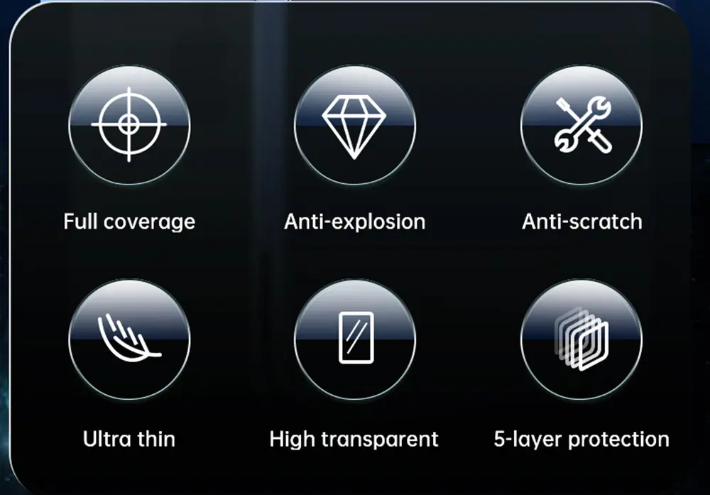 Picture of Joyroom JR-PF861 Mirror Series Lens Protector Gemstone version-iPhone 13 Pro and 13 Pro Max - Apple iPhone 13 Pro Max