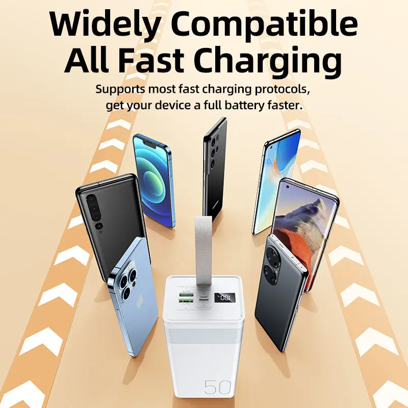 Picture of Remax RPP-321 50000mAh Chinen Series Fast Charging PowerBank - Black