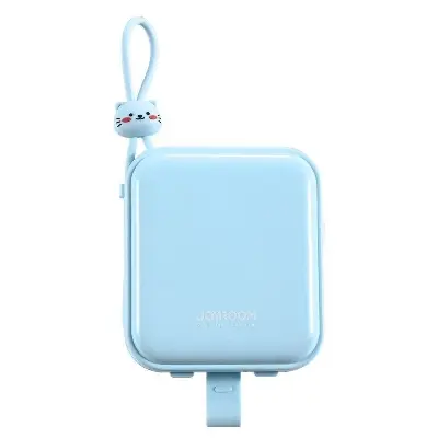 Picture of Joyroom JR-L008  22.5W High Speed Charging supported 10000mAh Power Bank with Kickstand - Blue