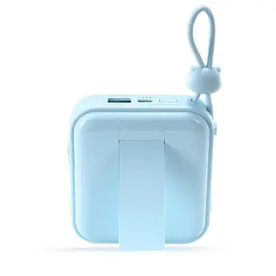 Picture of Joyroom JR-L008  22.5W High Speed Charging supported 10000mAh Power Bank with Kickstand - Blue
