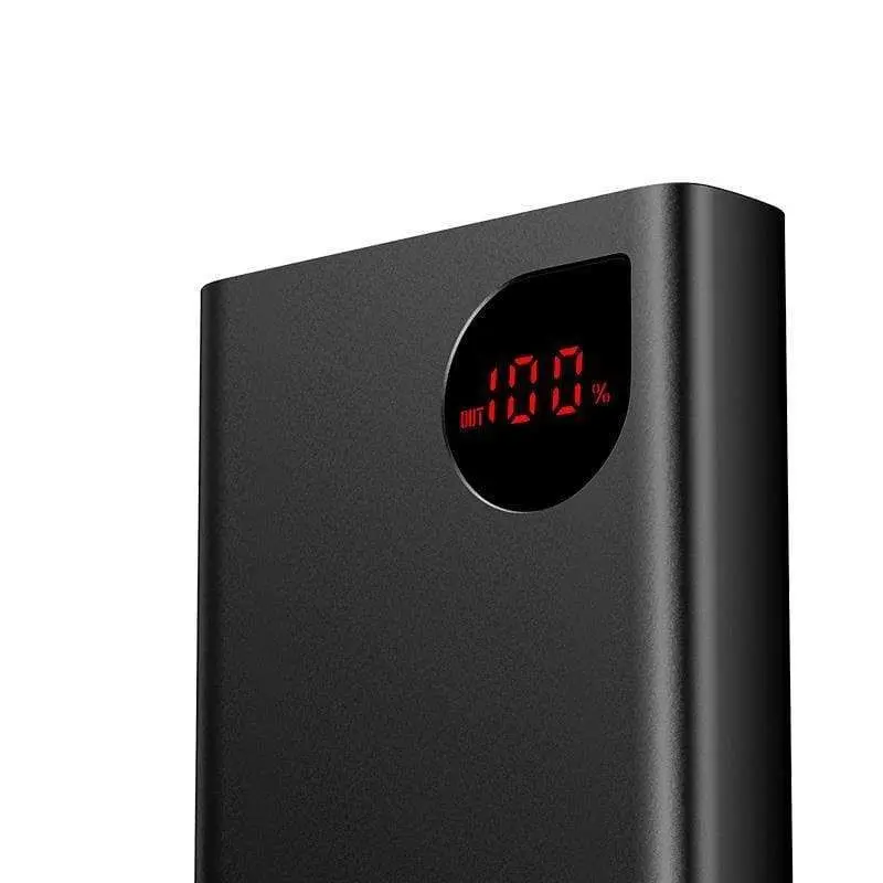 Picture of Baseus 22.5W Adaman 20000mAh Power Bank Quick Charge 4.0 + Supercharge – Black - Black