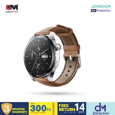Picture of JOYROOM JR-FC2 Pro Classic Series Smart Watch (Answer/ Make Call) - (2 Type Belt) - Black