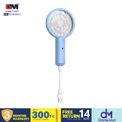 Picture of Lollipop Design Mini Mosquito Killer Lamp Portable Bug Zapper USB Mosquito Swatter - Random Color