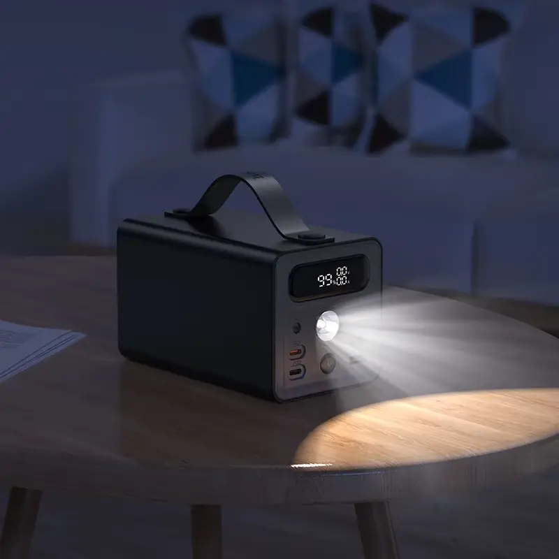 Picture of Hoco J138 Distant 60000mAh 22.5W+PD20W DC12V Multi-function Power Bank - Black