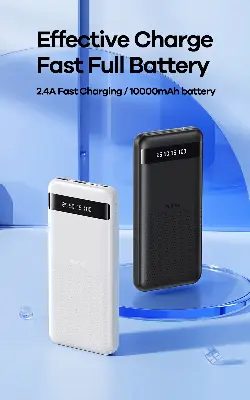 Picture of REMAX RPP-11 Hintom Series 20000mAh Fast Charging Power Bank (2.4A) -Black - White