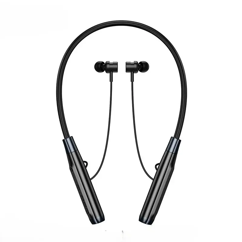 Picture of Hoco MMJ-01 Wireless Bluetooth Neckband Headphone - Black - Black