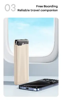 Picture of 10,000Mah Remax Rpp-625 2.1A Fast Charging Mobile Phone Portable Powerbank - Black