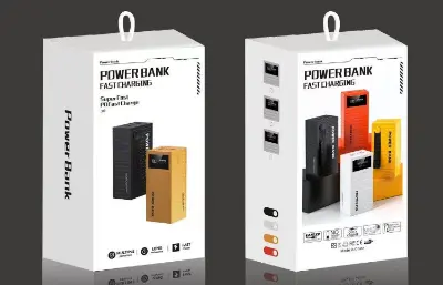 Picture of Upmax PD27W+ QC22.5W Fast Charging 50000mAh/30000mAh Power Bank with 4 Ports, LED Display, and 30 Days Warranty - Black