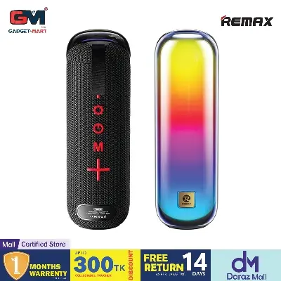Picture of REMAX Glamorous Series RB-M13 Portable Wireless Speaker Outdoor Mini Speaker - Black