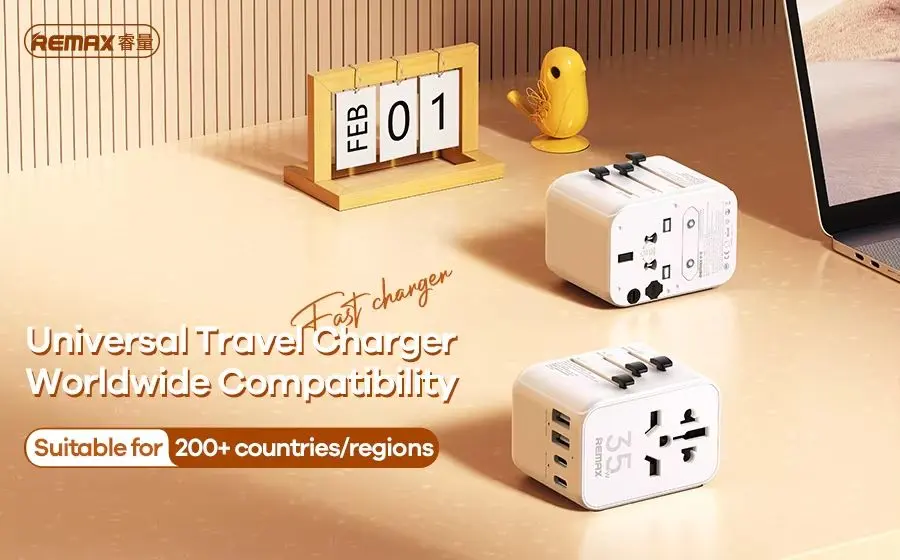 Picture of REMAX RP-U11 Astro Series 35W Multifunctional Charger - White