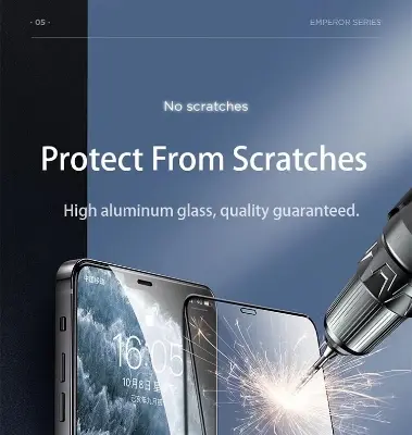 Picture of REMAX GL-27 Privacy Tempered Glass Screen Protector for iPhone 16 Pro Max - iPhone 16 Pro max