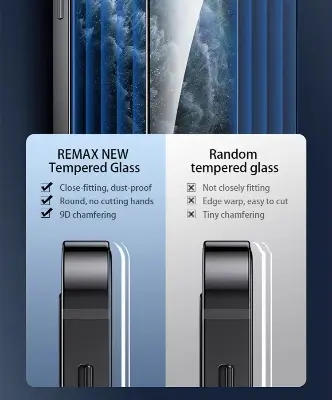 Picture of REMAX GL-27 Privacy Tempered Glass Screen Protector for iPhone 16 Pro Max - iPhone 16 Pro max