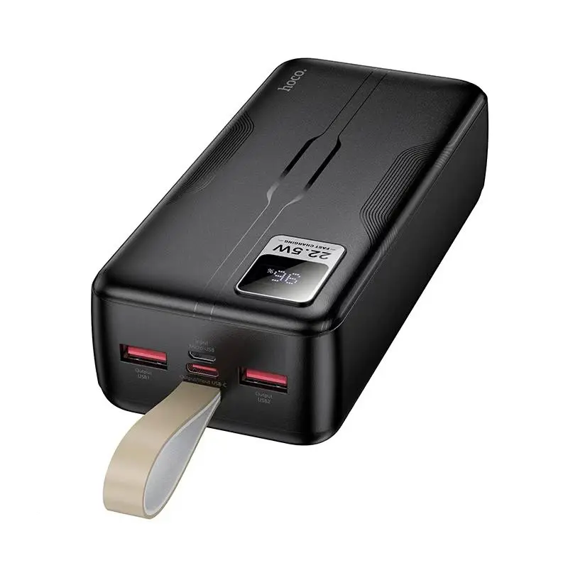 Picture of Hoco MMJ-25 Resolute Fully Compatible 22.5W 30000mAh Power Bank - Black - Black