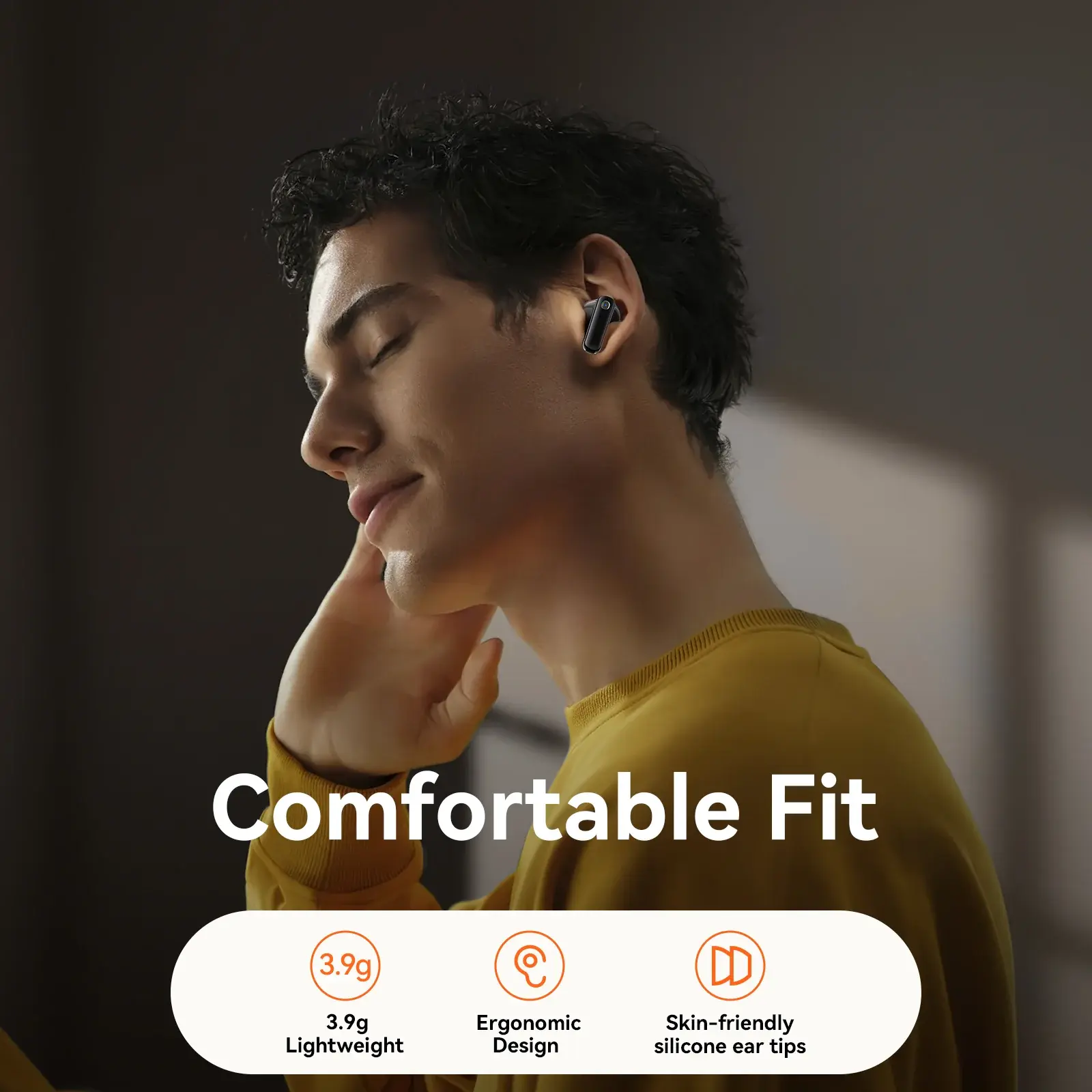 Picture of JOYROOM JR-BB3 True Wireless Bluetooth 5.4 Earphones - Black - Black