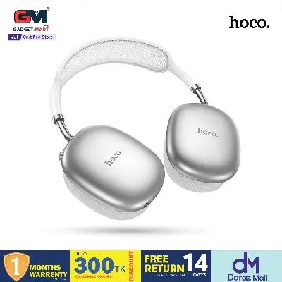 Picture of Hoco W55 Plus Wireless Active Noise Cancellation IPX5 Waterproof Private Mold for Male Female Sports Headwear Type-C - Grey
