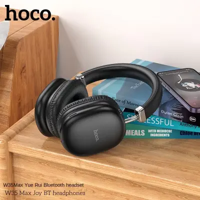 Picture of Hoco W35 Max ANC BT 5.3 JL Comfortable Wireless for Headphones IPX5 Waterproof Long Battery Life LED Indicator - Deep Gray