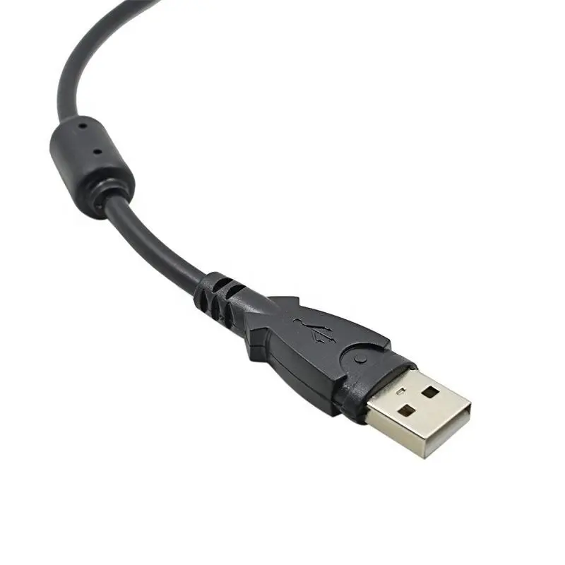 Picture of Professional 5HV2 3D Usb to Audio Headset Microphone 3.5mm Antimagnetic External USB 7.1 Audio Sound Card Adapter For Laptop & PC - Black