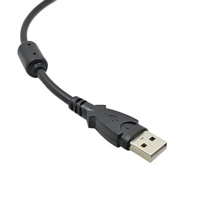 Picture of Professional 5HV2 3D Usb to Audio Headset Microphone 3.5mm Antimagnetic External USB 7.1 Audio Sound Card Adapter For Laptop & PC - Black