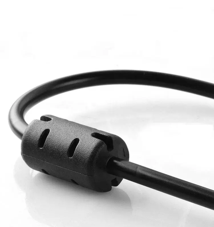 Picture of Professional 5HV2 3D Usb to Audio Headset Microphone 3.5mm Antimagnetic External USB 7.1 Audio Sound Card Adapter For Laptop & PC - Black