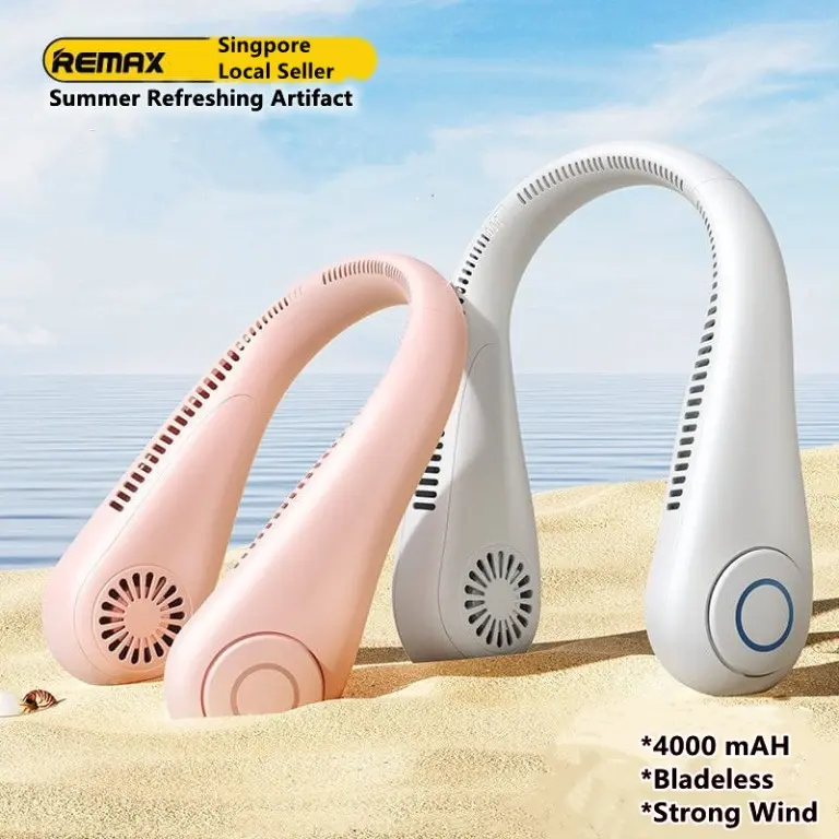 Picture of Remax Z2 Bladeless Rechargeable 4000mAh Neck Fan