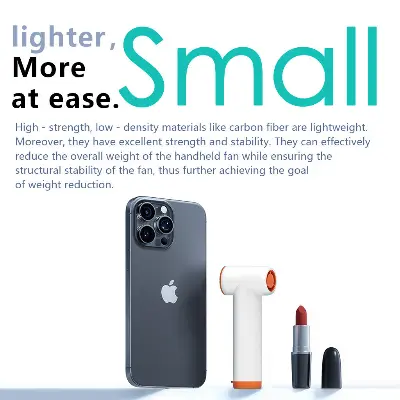 Picture of REMAX RS-SF21 Handheld High-Endurance Small Cannon Fan Ultra High Speed Turbo MINI Small Fan Handheld Portable Fans