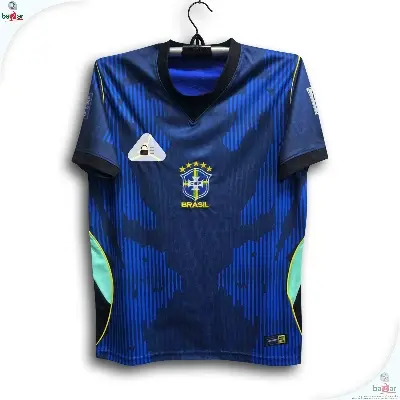 Picture of Brazil World Cup Jersey 2026 Thai Premium Football Jersey For Men - Half Sleeve t shirt - Brazil Jersey 2026