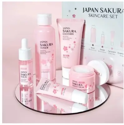 Picture of Laikou Japan Sakura Skincare face pack Set - 207 gm 