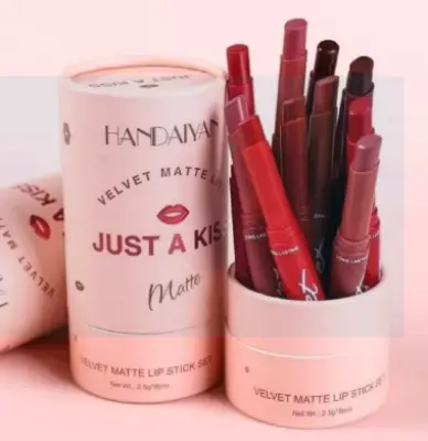 Picture of Handiyan Just a Kiss velvet Lipstick set 8 in 1 box (26,mix)