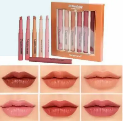Picture of HengFang  Creamy Matte Lipstick 6 Pcs Set (26,6)