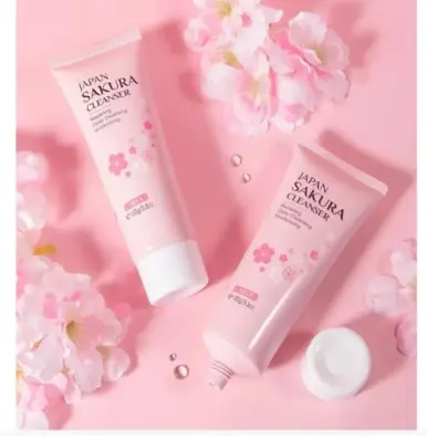 Picture of Laikou Japan Sakura Cleanser - 100ml (Multicolor,Floral)