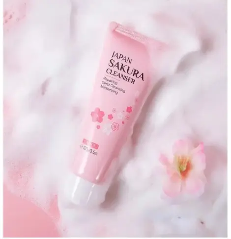 Picture of Laikou Japan Sakura Cleanser - 100ml (Multicolor,Floral)