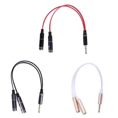 Picture of Audio Y Female Headset Splitter (Black)
