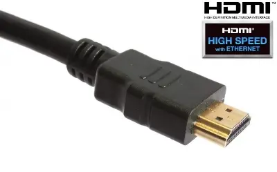 Picture of HDMI TO HDMI Cable HIGH SPEED 1.5M (Black)