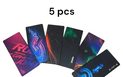 Picture of Office Mouse Pad - Multicolor- Gaming Big Size mouse pad (Green)