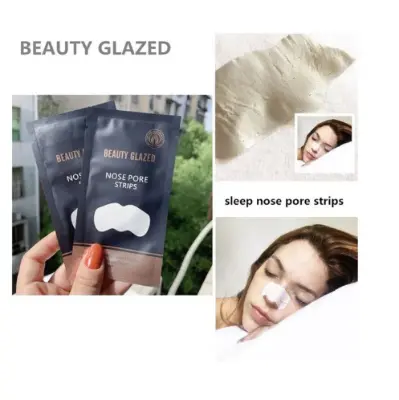 Picture of Beauty Glazed Nose Pore Strips Blackhead Acne Nose Patch To Remove Skin Care-5 pcs 