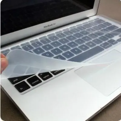 Picture of Laptop Keyboard Protector 15.6 / Laptop Keyboard protector silicon Film Transparent (White)