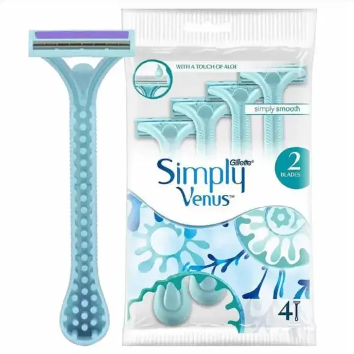 Picture of Simply Venus 2 Razor New 4 Pieces (Multicolor)