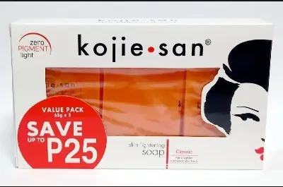 Picture of Kojie San Skin Lightening Even Skin Tone 3 Pcs Soap- 65gX3 (Fresh)