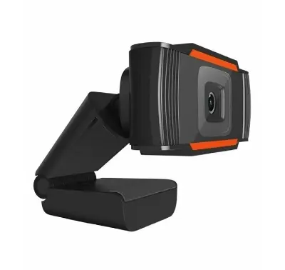 Picture of Full HD Webcam 1080P USB Camera Rotatable Video Recording Web Camera With Microphone For PC Computer (Black)