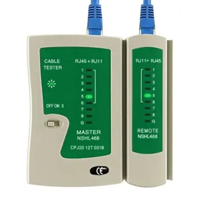 Picture of Network Cable Tester RJ45 RJ11 Cat5 Cat6 