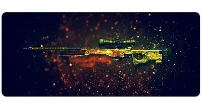 Picture of Office Mouse Pad - Multicolor- Gaming Big Size mouse pad (700X300) bloody - Mouse Pad Any color (Any color)