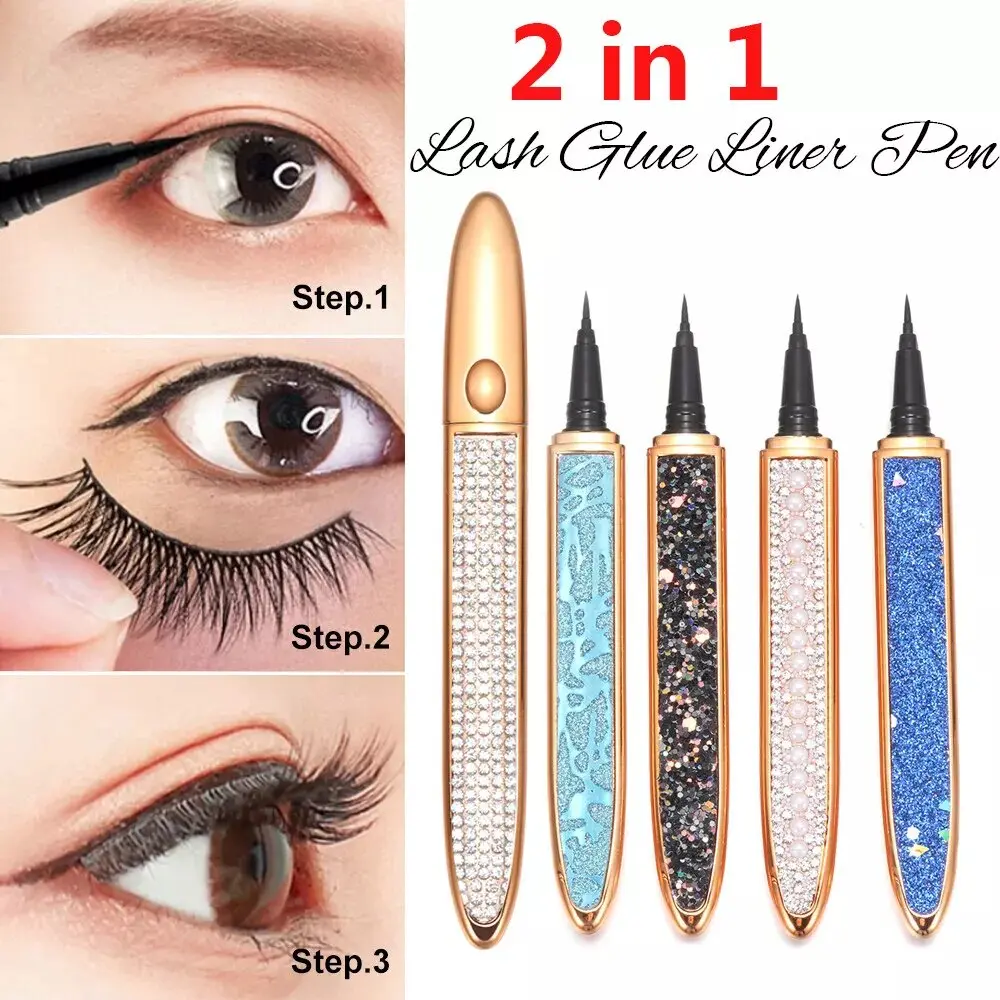 Picture of Beauty Glazed 2 in 1 Magnetic eye liner pen and eye liner 