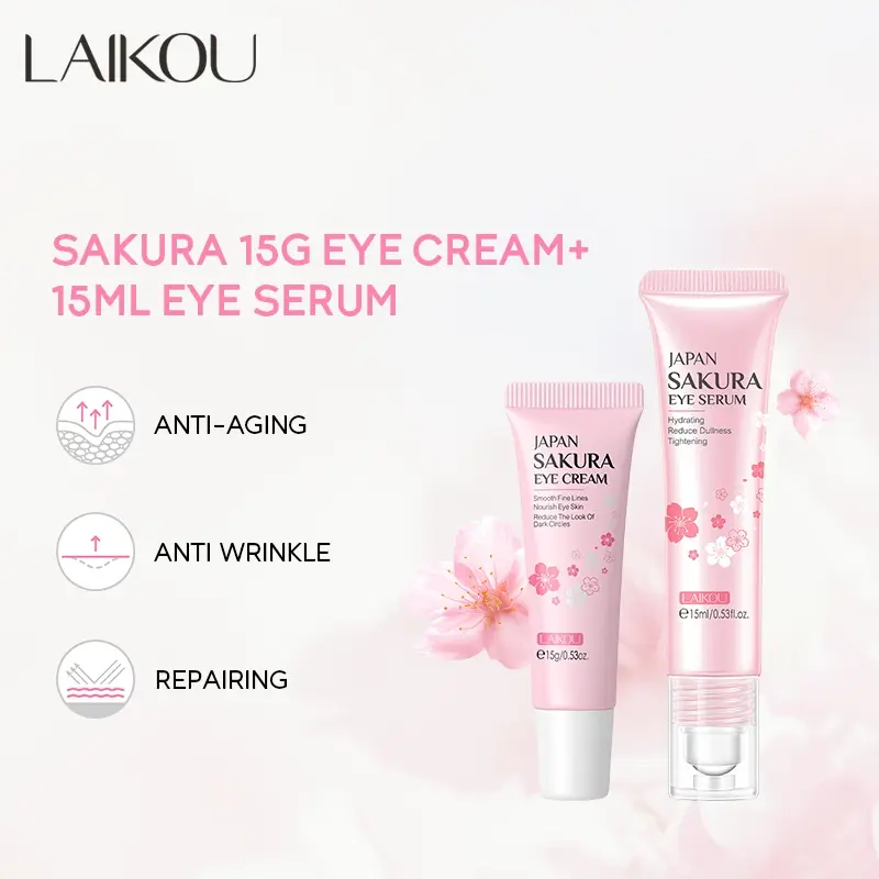 Picture of Laikou Sakura Eye Serum: Natural Brightening 