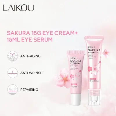 Picture of Laikou Sakura Eye Serum: Natural Brightening 
